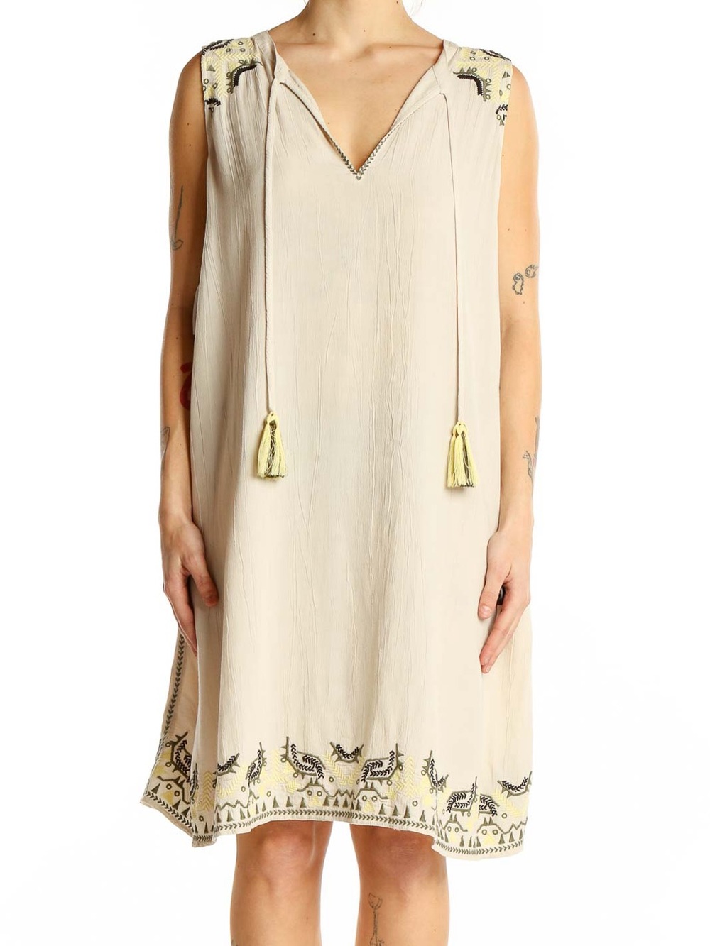 Loft outlet embroidered lounge dress